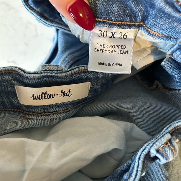 Buckle Willow & Root High Rise Cropped Stretch Jeans - Picture 9 of 16